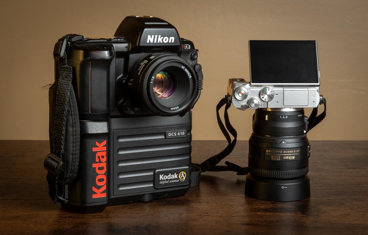 Kodak DCS 410 (1996) : Nikon 1 J5 (2015).jpg