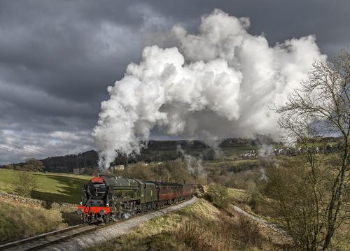 1 BOTF 7th March Royal Scot approaching Oakworth.jpg