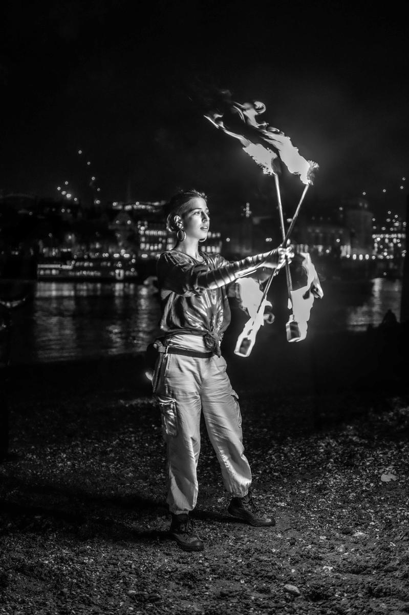 Fire Dancer Low Res BW .jpg