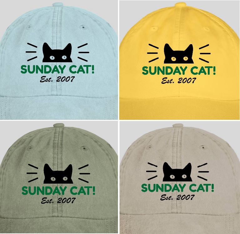 Sunday Cat! hat